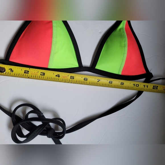 PINK Victoria's Secret Red and Green Bikini - Picture 8 of 8